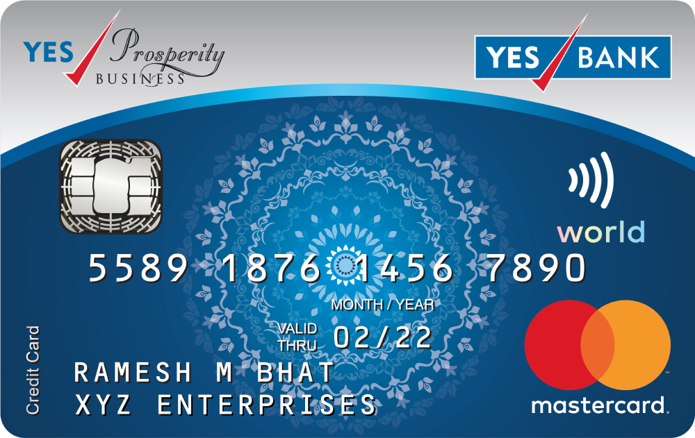 Yes Prosperity Rewards Credit Card